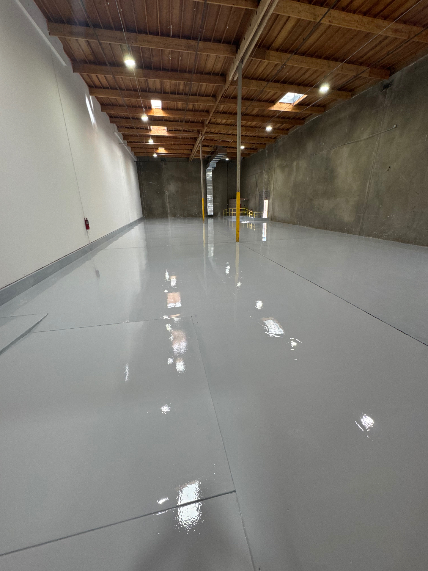 Custom concrete finish
